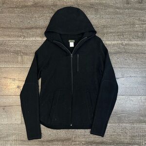 Triple Aught Design Black Hooded Zip-Up Sweater
